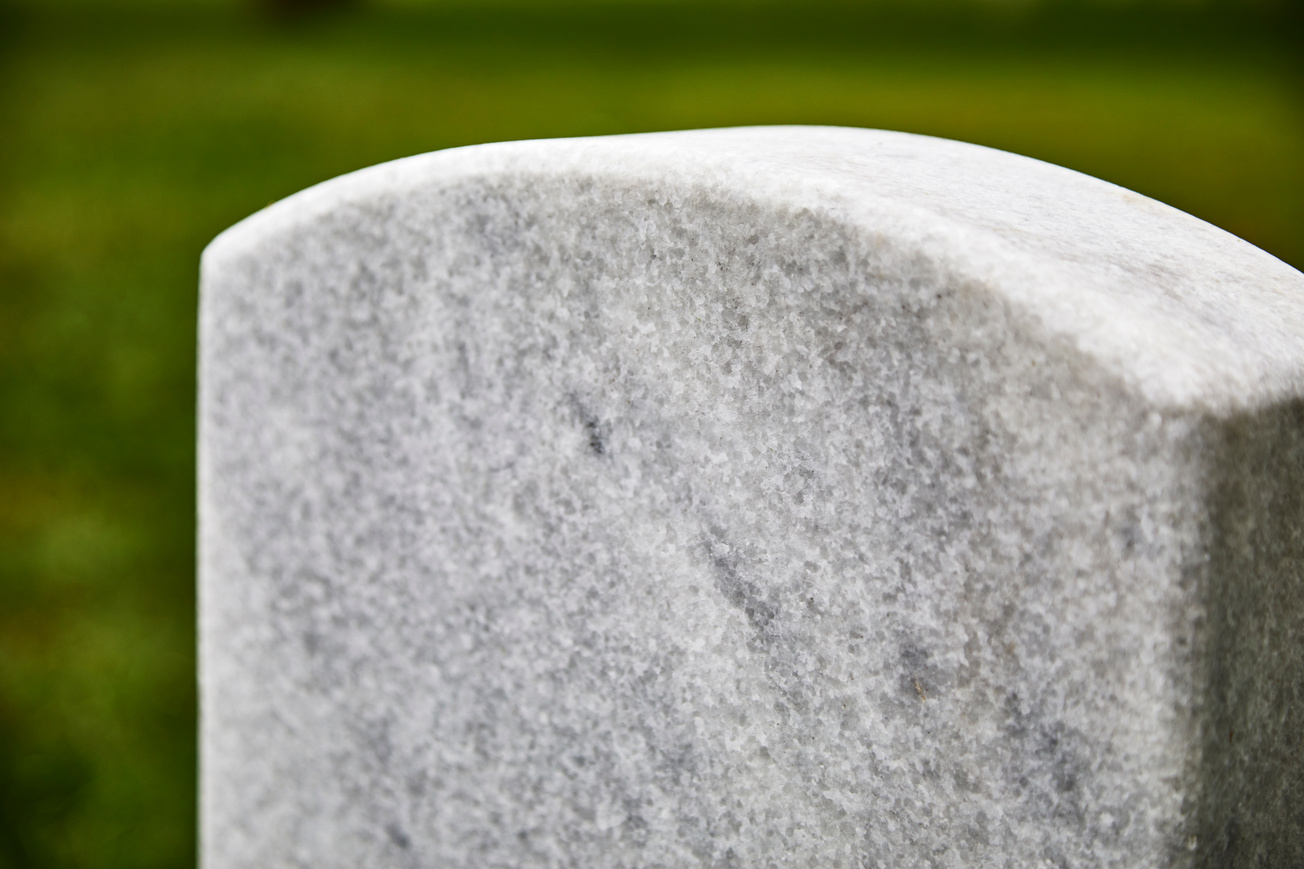 A Blank Headstone